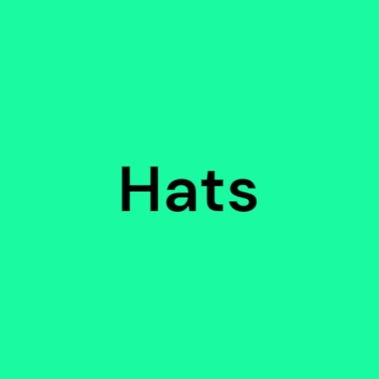Hats in random colors! One size fits all!