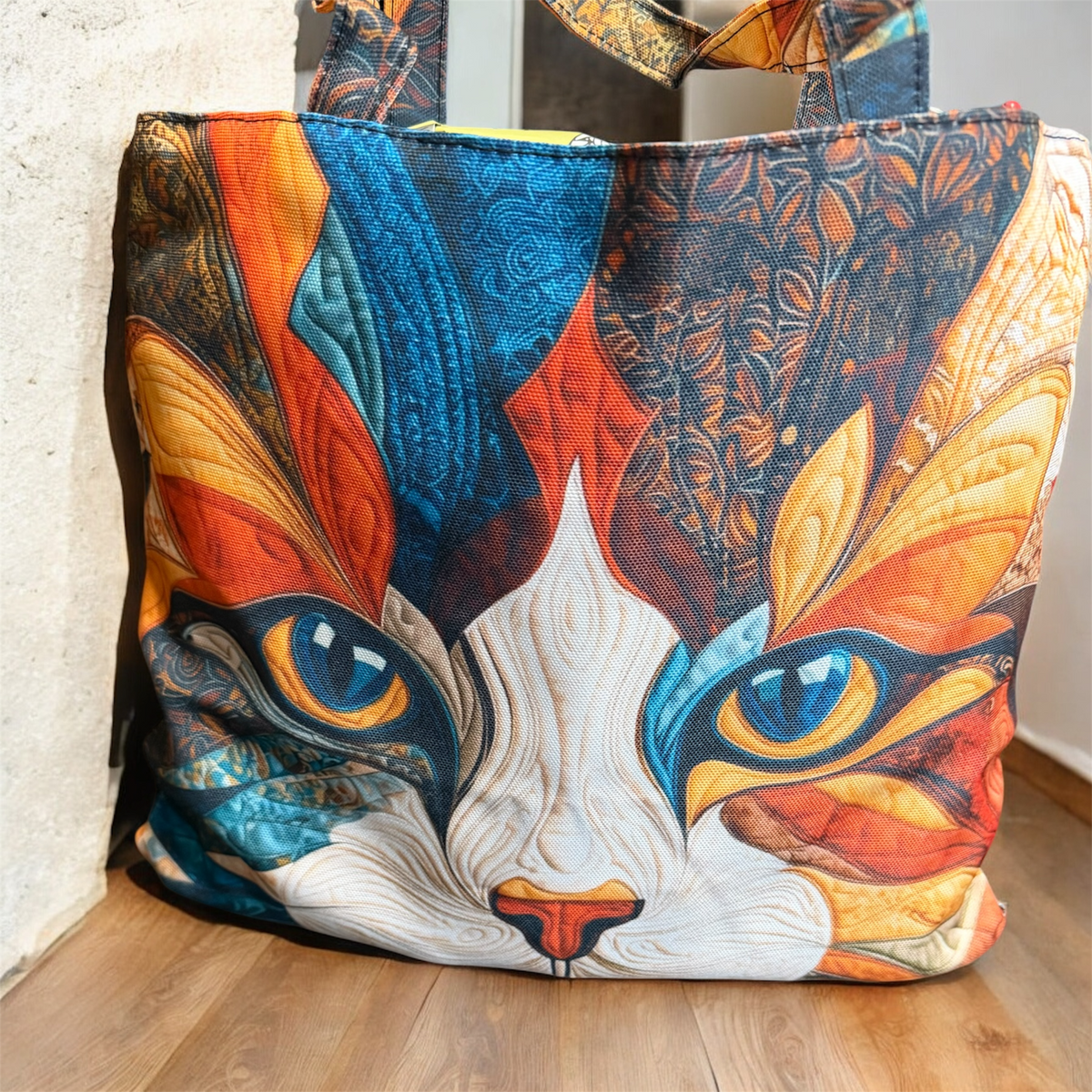 Tote bags filled with goodies