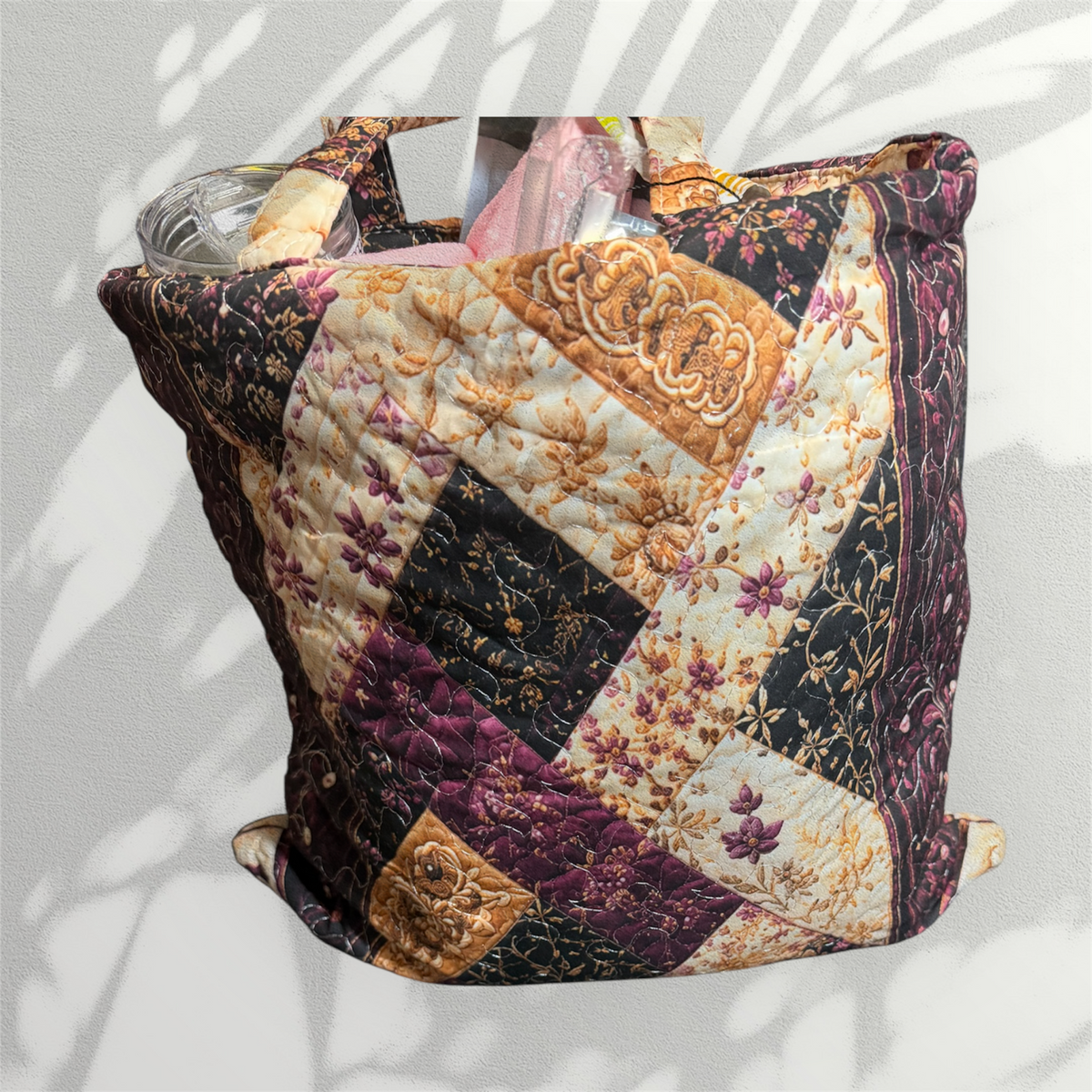 Tote bags filled with goodies