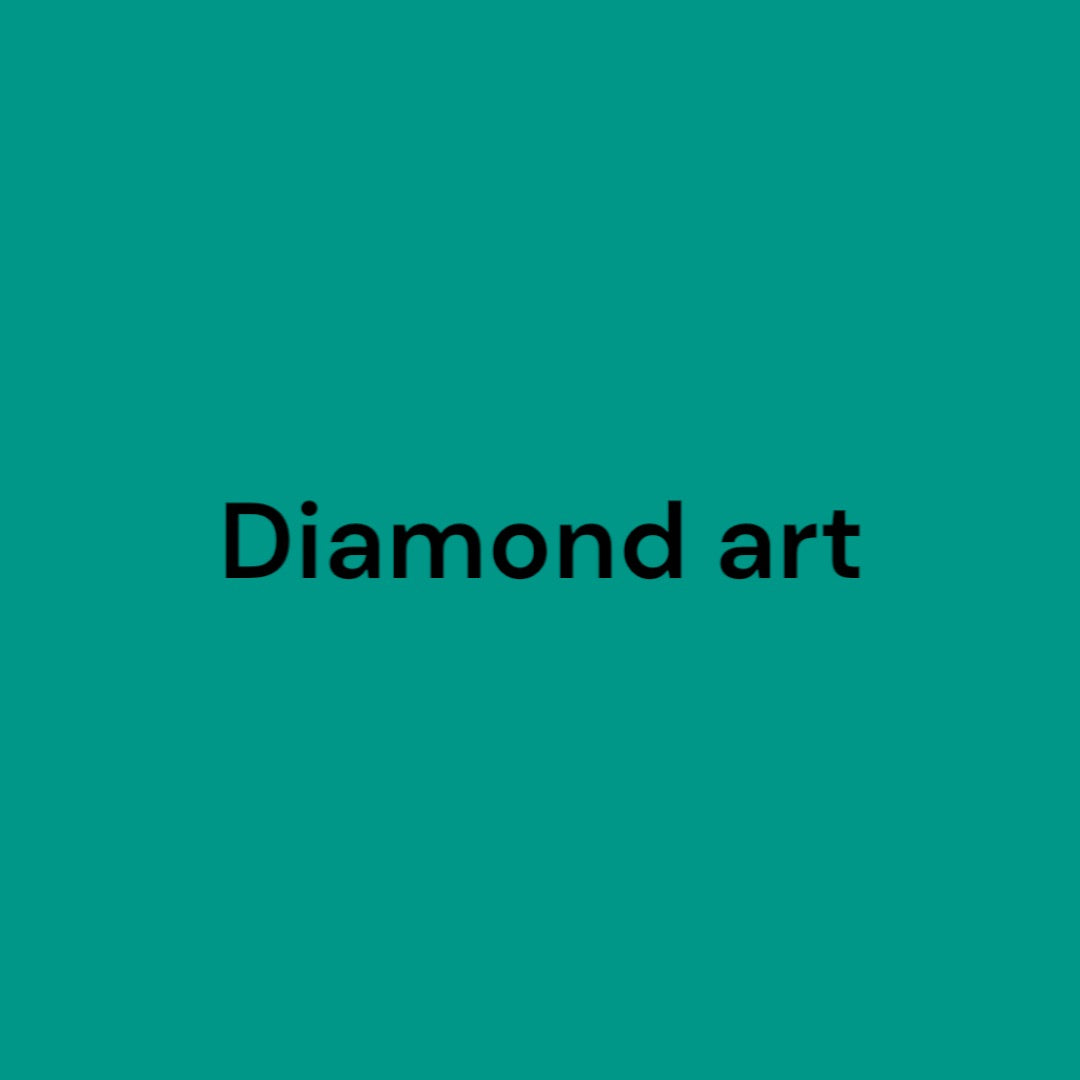 Diamond art