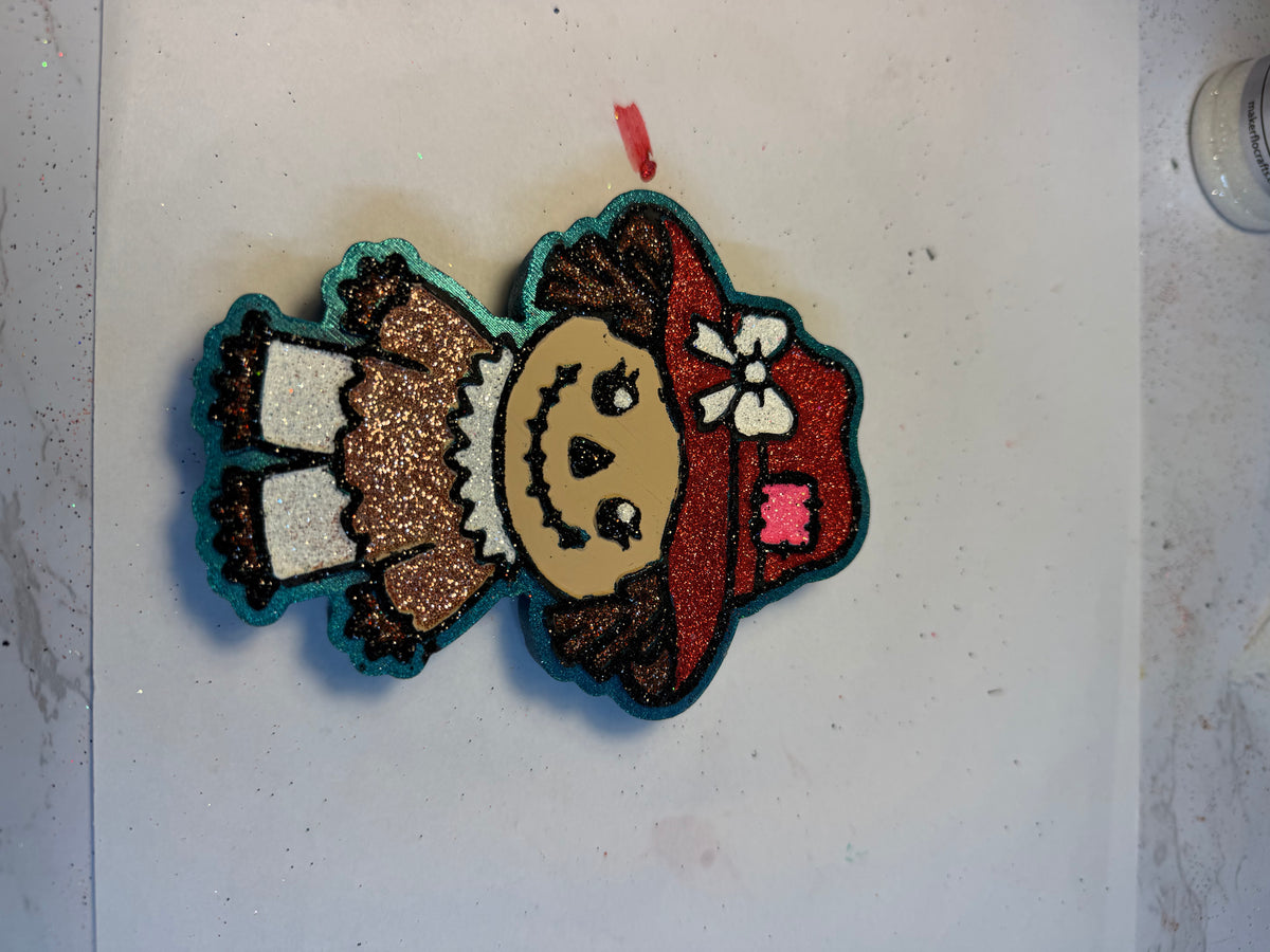 Air fresheners in different scents and customs made