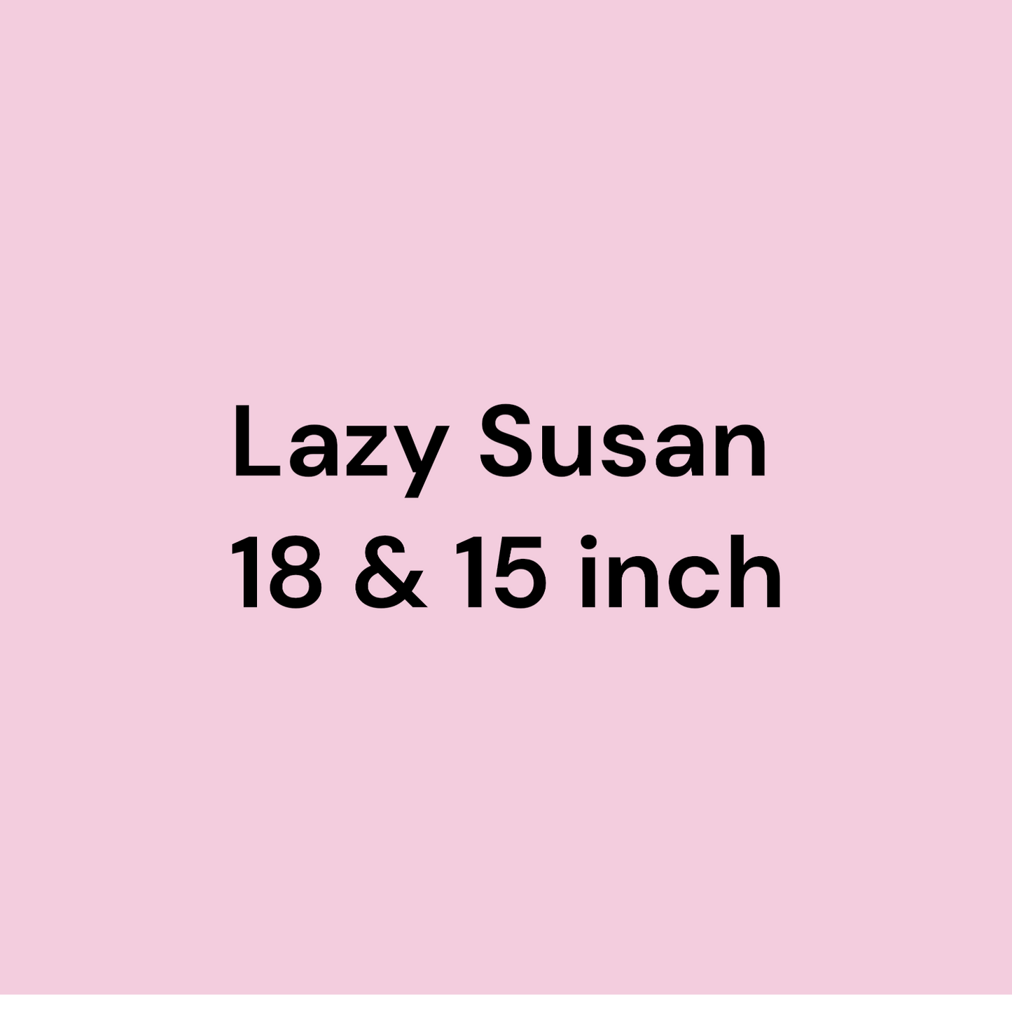 Lazy Susan