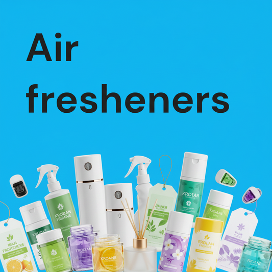Air fresheners in different scents