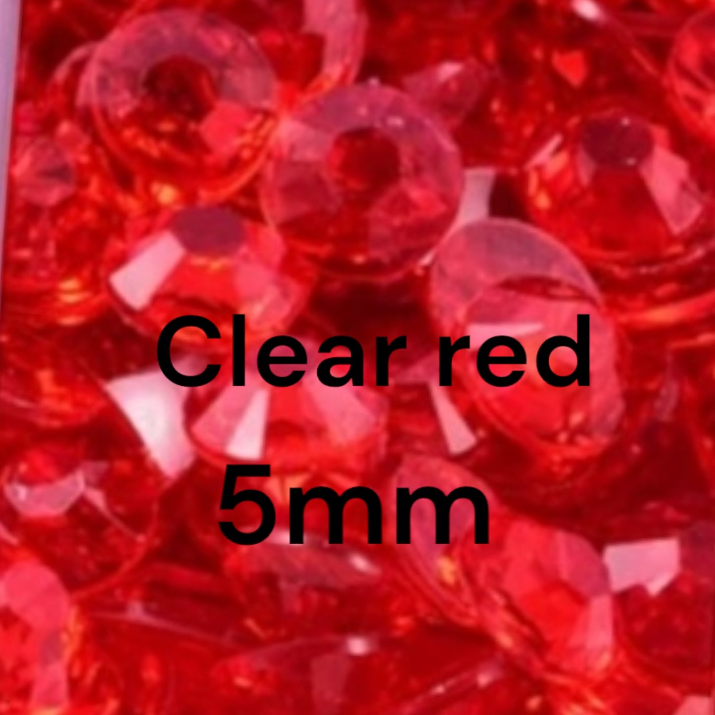 Rhinestones clear