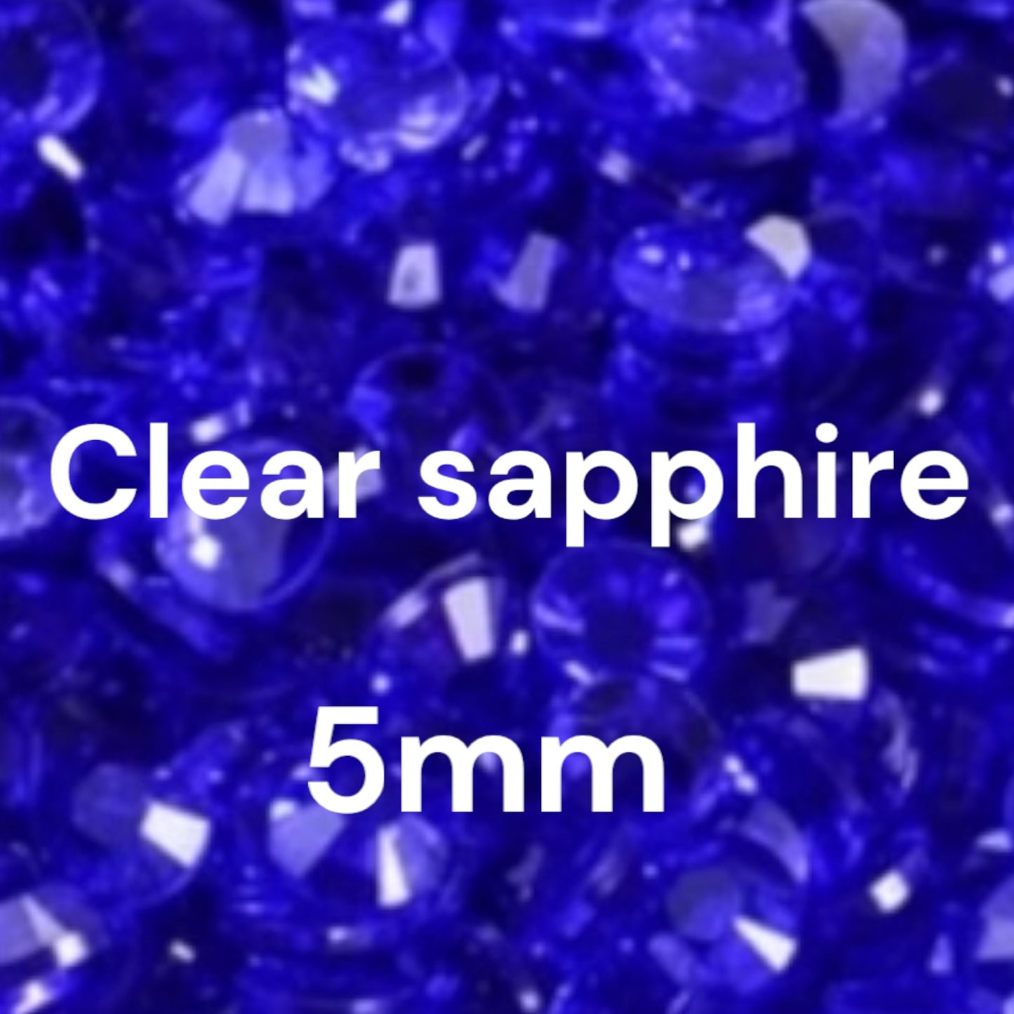 Rhinestones clear