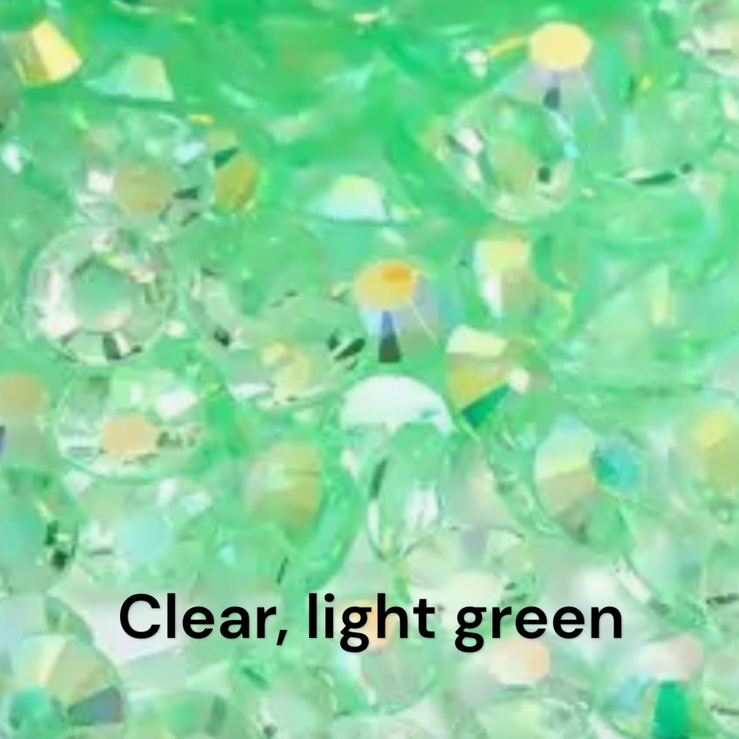 Rhinestones clear 4mm