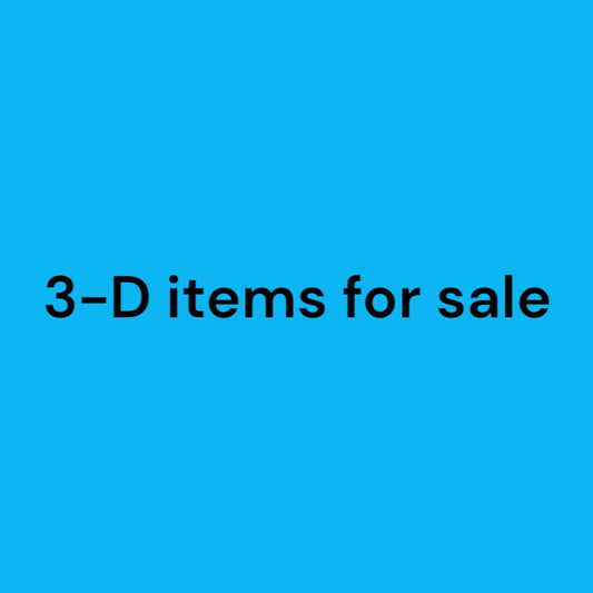 3-D items for sale