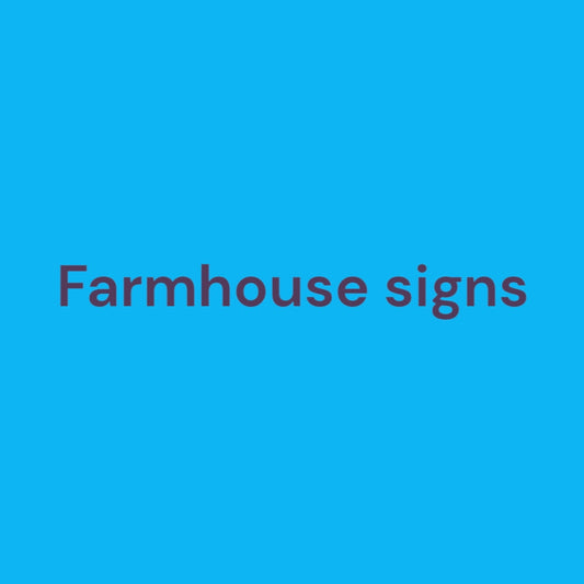 Farmhouse boards