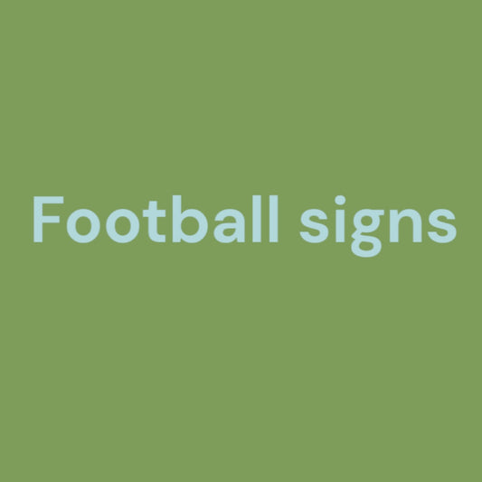 Football signs
